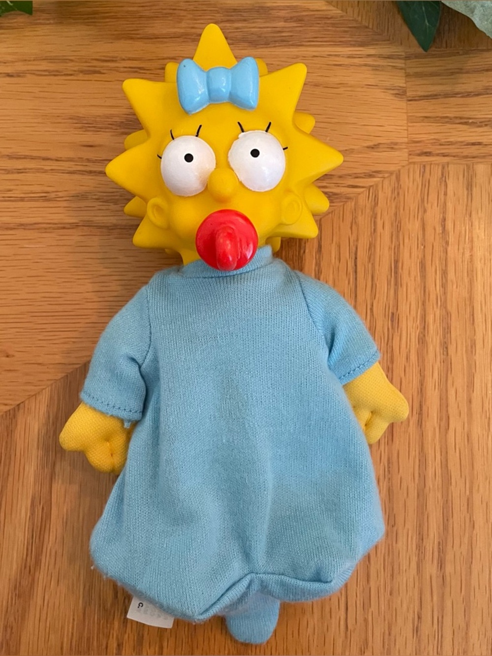 Vintage Burger King The Simpsons Maggie Plush Doll